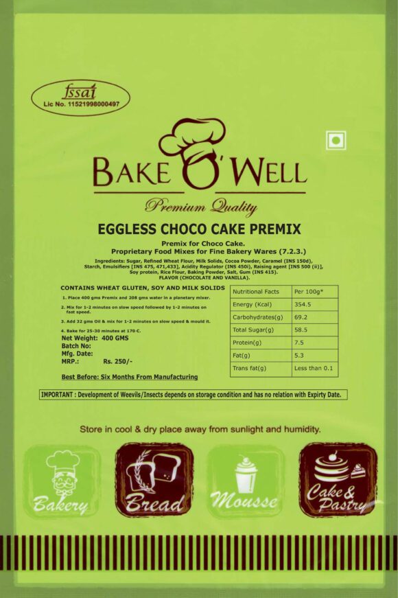 Choco Cake Premix Deluxe