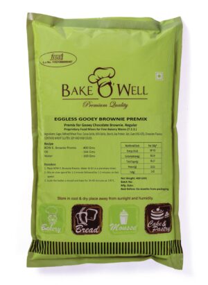 EGGLESS GOOEY BROWNIE PREMIX 400GMS