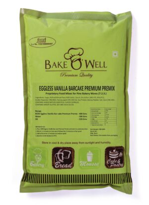 EGGLESS VANILLA BARCAKE PREMIUM PREMIX 400 GMS