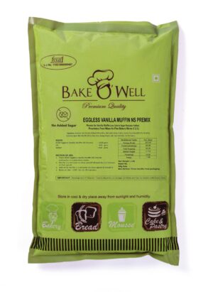 EGGLESS VANILLA MUFFIN NS 1KG