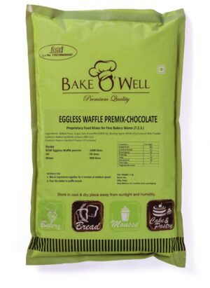 Eggless Chocolate Waffle Premix