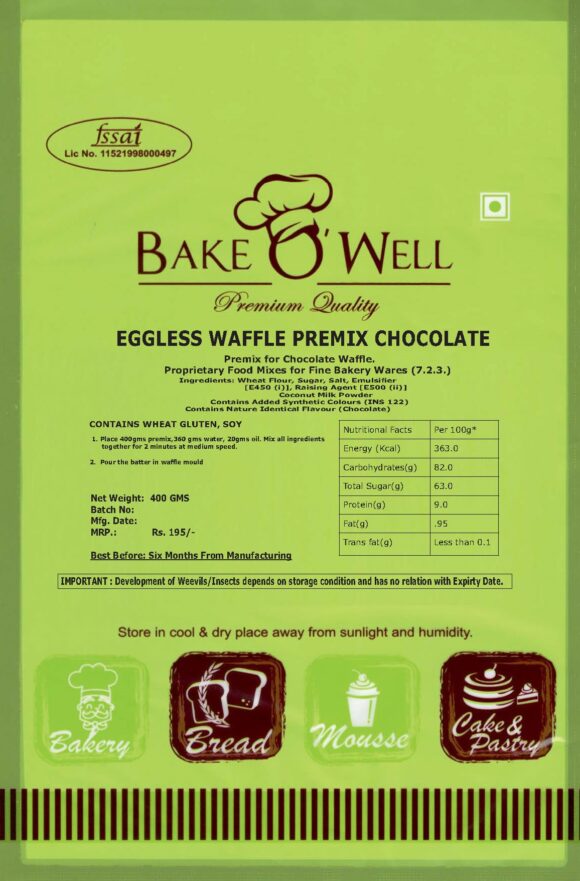 Chocolate Waffle Premix