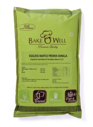 EGGLESS WAFFLE PREMIX-VANILLA 400 GMS